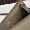 DDMode Factory Halzan Togo Etoupe Grey Silver Hardware 25cm Full Handmade
