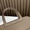 DDMode Factory Halzan Togo Etoupe Grey Silver Hardware 25cm Full Handmade