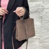 DDMode Factory Halzan Togo Etoupe Grey Silver Hardware 25cm Full Handmade