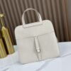DDMode Factory Halzan Togo Creamy White Silver Hardware 25cm Full Handmade