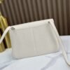 DDMode Factory Halzan Togo Creamy White Silver Hardware 25cm Full Handmade