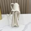 DDMode Factory Halzan Togo Creamy White Silver Hardware 25cm Full Handmade