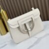 DDMode Factory Halzan Togo Creamy White Silver Hardware 25cm Full Handmade