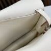 DDMode Factory Halzan Togo Creamy White Silver Hardware 25cm Full Handmade