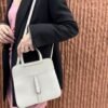 DDMode Factory Halzan Togo Creamy White Silver Hardware 25cm Full Handmade