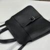 DDMode Factory Halzan Togo Black Silver Hardware 22cm Full Handmade