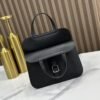 DDMode Factory Halzan Togo Black Silver Hardware 22cm Full Handmade