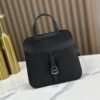 DDMode Factory Halzan Togo Black Silver Hardware 22cm Full Handmade