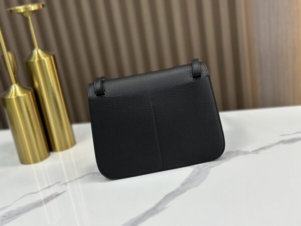 DDMode Factory Halzan Togo Black Silver Hardware 22cm Full Handmade
