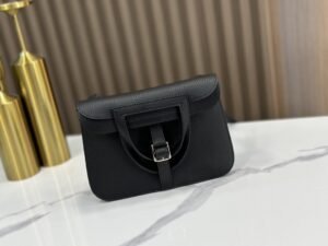 DDMode Factory Halzan Togo Black Silver Hardware 22cm Full Handmade