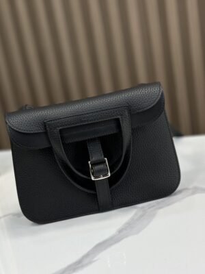DDMode Factory Halzan Togo Black Silver Hardware 22cm Full Handmade