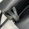DDMode Factory Halzan Togo Black Silver Hardware 22cm Full Handmade