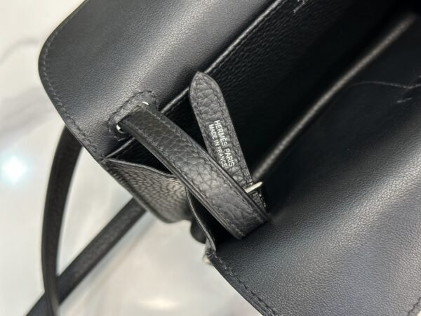 DDMode Factory Halzan Togo Black Silver Hardware 22cm Full Handmade