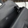 DDMode Factory Halzan Togo Black Silver Hardware 22cm Full Handmade