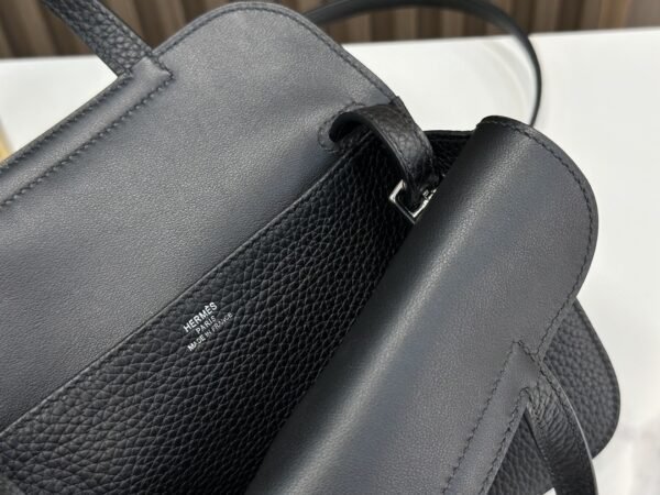 DDMode Factory Halzan Togo Black Silver Hardware 22cm Full Handmade