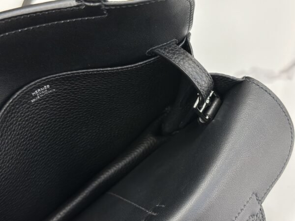 DDMode Factory Halzan Togo Black Silver Hardware 22cm Full Handmade