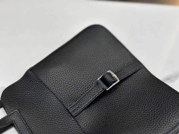 DDMode Factory Halzan Togo Black Silver Hardware 22cm Full Handmade