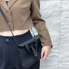 DDMode Factory Halzan Togo Black Silver Hardware 22cm Full Handmade