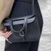 DDMode Factory Halzan Togo Black Silver Hardware 22cm Full Handmade