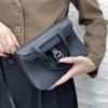 DDMode Factory Halzan Togo Black Silver Hardware 22cm Full Handmade