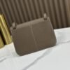 DDMode Factory Mini Halzan Togo Etoupe Grey Silver Hardware 22cm Full Handmade