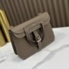 DDMode Factory Mini Halzan Togo Etoupe Grey Silver Hardware 22cm Full Handmade