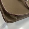 DDMode Factory Mini Halzan Togo Etoupe Grey Silver Hardware 22cm Full Handmade