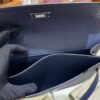 DDMode Factory Kelly depeches Epsom Deep Blue Silver Hardware 25cm Full Handmade