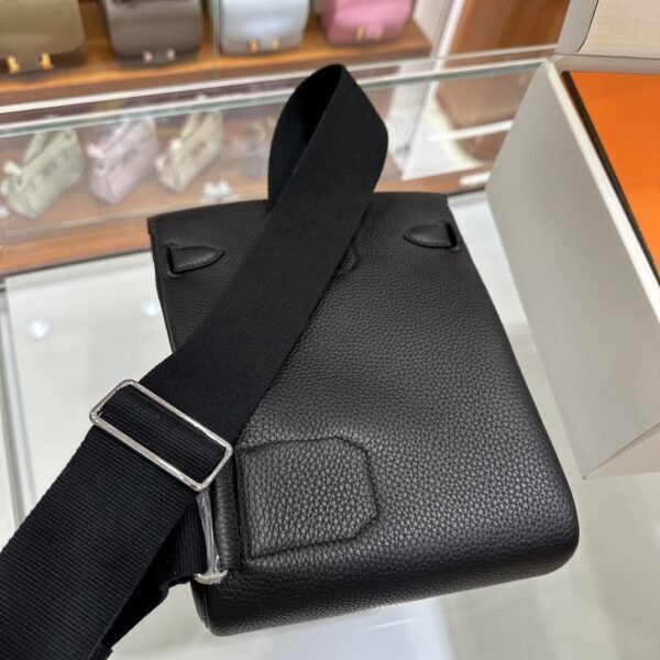 DDMode Factory Hac A Dos Togo Black Silver Hardware 18cm Full Handmade