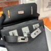 DDMode Factory Hac A Dos Togo Black Silver Hardware 18cm Full Handmade