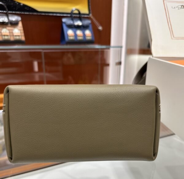 DDMode Factory Mini Kelly 2424 Evercolor Etoupe Grey Silver Hardware 21cm Full Handmade