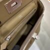 DDMode Factory Mini Kelly 2424 Evercolor Etoupe Grey Silver Hardware 21cm Full Handmade