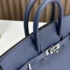 DDMode Birkin Togo Gem Blue Silver Hardware 25cm Full Handmade Phw