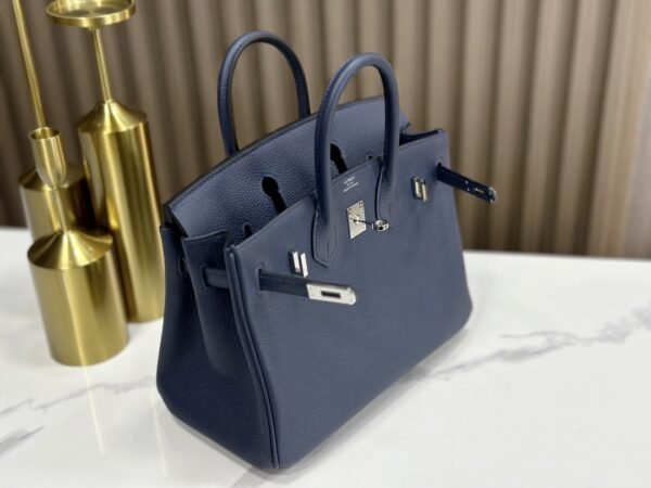 DDMode Birkin Togo Gem Blue Silver Hardware 25cm Full Handmade Phw