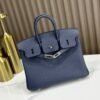 DDMode Birkin Togo Gem Blue Silver Hardware 25cm Full Handmade Phw
