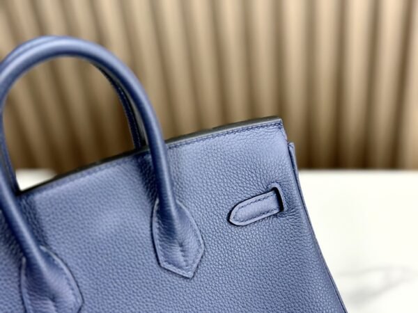 DDMode Birkin Togo Gem Blue Silver Hardware 25cm Full Handmade Phw