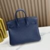 DDMode Birkin Togo Gem Blue Silver Hardware 25cm Full Handmade Phw