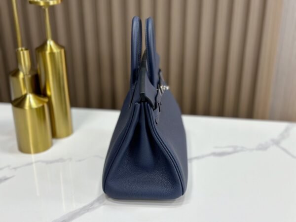 DDMode Birkin Togo Gem Blue Silver Hardware 25cm Full Handmade Phw