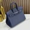 DDMode Birkin Togo Gem Blue Silver Hardware 25cm Full Handmade Phw