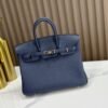 DDMode Birkin Togo Gem Blue Silver Hardware 25cm Full Handmade Phw