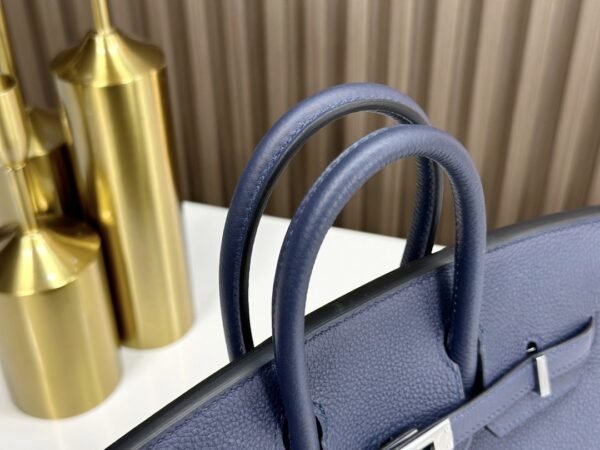 DDMode Birkin Togo Gem Blue Silver Hardware 25cm Full Handmade Phw