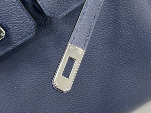 DDMode Birkin Togo Gem Blue Silver Hardware 25cm Full Handmade Phw