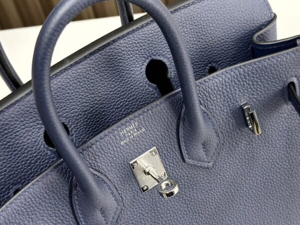 DDMode Birkin Togo Gem Blue Silver Hardware 25cm Full Handmade Phw