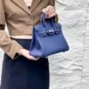 DDMode Birkin Togo Gem Blue Silver Hardware 25cm Full Handmade Phw