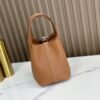 DDMode Factory Picotin Togo Golden Brown Silver Hardware 18cm Full Handmade