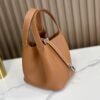 DDMode Factory Picotin Togo Golden Brown Silver Hardware 18cm Full Handmade