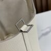 DDMode Factory Picotin Togo Creamy White Silver Hardware 18cm Full Handmade