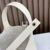 DDMode Factory Picotin Togo Creamy White Silver Hardware 18cm Full Handmade