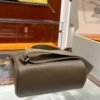 DDMode Factory Hacados Togo Etoupe Gray Silver Hardware 18cm Full Handmade