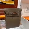 DDMode Factory Hacados Togo Etoupe Gray Silver Hardware 18cm Full Handmade